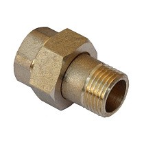 Американки латунные DN 15-50 PN 40 муфта-штуцер прямые купить в Санкт-Петербурге | "Проконсим"