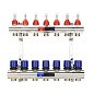 Коллекторная группа из латуни DN 25-7 вых. G-3/4'' евроконус, с расходомерами, без дренажного крана и воздухоотводчика VARMEGA VM15407 купить в Санкт-Петербурге | "Проконсим"