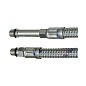 Гибкая подводка для смесителя с оплеткой из нержавеющей стали М10х1-G1/2 40см (2шт.) купить в Санкт-Петербурге | "Проконсим"