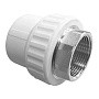 Муфта комбинированная ПП 110-4'' PN 25 под ключ с внутренней резьбой белая VALFEX 