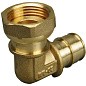 Угольник латунный для PEX труб 16-3/4'' PN 10 OP под надвижную гильзу с накидной гайкой ONE PLUS купить в Санкт-Петербурге | "Проконсим"