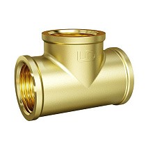 Тройники латунные DN 20-25 PN 40 муфта-муфта-муфта переходные LD Pride купить в Санкт-Петербурге | "Проконсим"