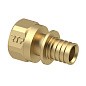 Муфта латунная для PEX труб  32-1''  PN 16  под надвижную гильзу с внутренней резьбой  РосТурПласт купить в Санкт-Петербурге | "Проконсим"