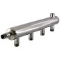 Коллектор распределительный из нержавеющей стали DN 50 PN 16 вход 40-20 10 выходов НР 3/4'' выход под кран Маевского универсальный PLP купить в Санкт-Петербурге | "Проконсим"