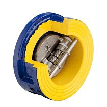 Клапаны обратные 2-створчатые DN 50-150 PN 16  чугунные створки межфланцевые Zetkama zCHE.407A купить в Санкт-Петербурге | "Проконсим"