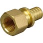 Муфта латунная для PEX труб 20-3/4'' PN 10 под надвижную гильзу с внутренней резьбой ONE PLUS купить в Санкт-Петербурге | "Проконсим"