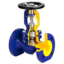 Клапаны сильфонные DN 15-200 PN 40 стальные до 450гр. фланцевые Zetkama zBEL.234F купить в Санкт-Петербурге | "Проконсим"