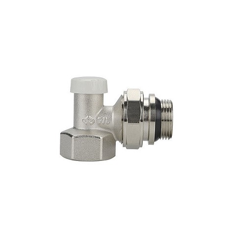 Клапан радиаторный VARMEGA VM10213 DN20 PN10 угловой настроечный G-3/4'' с уплотнением муфта-штуцер купить в Санкт-Петербурге | "Проконсим"