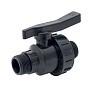 Кран шаровый ПЭ резьбовой НР-НР DN 2'' PN 10
