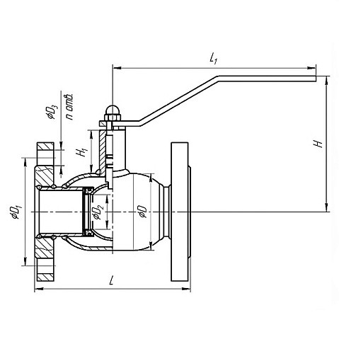 Краны стальные шаровые DN 50-100 PN 16-40 фланцевые под задвижку рычаг Temper купить в Санкт-Петербурге | "Проконсим" Краны стальные шаровые DN 50-100 PN 16-40 фланцевые под задвижку рычаг Temper купить в Санкт-Петербурге | "Проконсим"
