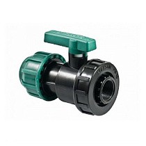 Кран шаровый ПЭ компрессионный комбинированный ВР DN 32-1/2'' PN 10 купить в Санкт-Петербурге | "Проконсим"