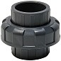 Муфта разборная НПВХ DN 40 PN 16 клеевая уплотнение EPDM черная Aquaviva BOD0400 купить в Санкт-Петербурге | "Проконсим"