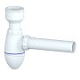 Сифон для писсуара Unicorn К215, 40х40 прямой отвод