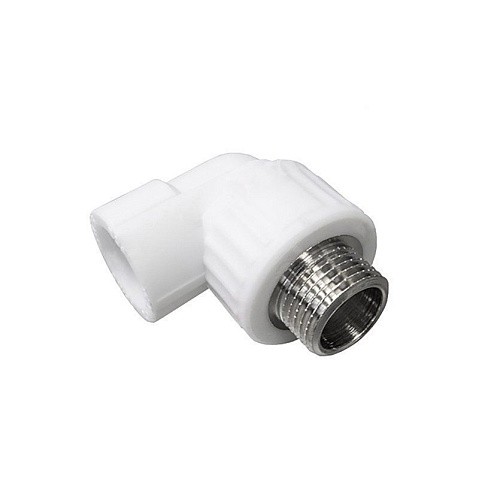 Угольник ПП 20-1/2'' PN 25 белый VALFEX Pro купить в Санкт-Петербурге | "Проконсим"