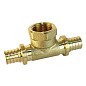 Тройник латунный для PEX труб 16-1/2''-16 PN 16 S-2,2мм под надвижную гильзу Valfex VF.432.AF купить в Санкт-Петербурге | "Проконсим"