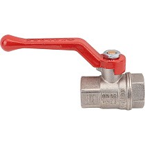 Краны латунные шаровые 11Б27фт1М DN 15-50 PN 25-40 никелированные рычаг муфта-муфта Valfex.214 DeltaPro купить в Санкт-Петербурге | "Проконсим"