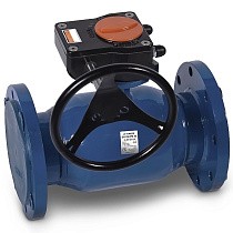 Краны стальные шаровые DN 125-150 PN 16 стандартнопроходные фланцевые ISO под задвижку с редуктором Temper серия 286  купить в Санкт-Петербурге | "Проконсим"