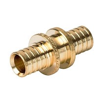 Муфты латунные для PEX-PEX труб DN 16-32 PN 16 под надвижную гильзу MVI SF.422 купить в Санкт-Петербурге | "Проконсим"