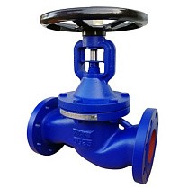 Клапаны запорные DN 15-300 PN 16 серый чугун с сильфонным уплотнением фланцевые АСТА В313 купить в Санкт-Петербурге | "Проконсим"