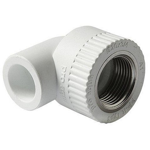 Угольник комбинированный ПП 32-1/2'' PN 25 с внутренней резьбой белый Pro Aqua PA26015 купить в Санкт-Петербурге | "Проконсим"