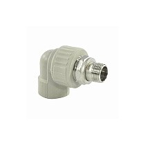 Угольник для радиатора VALFEX 25 PN 25 G-1/2'' американка-НР серый купить в Санкт-Петербурге | "Проконсим"