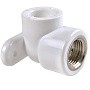 Угольник установочный ПП 16-1/2'' PN 25 белый РВК купить в Санкт-Петербурге | "Проконсим"