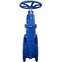Задвижка чугунная 30ч39р DN 600 PN 10(16) с обрезиненным клином EPDM до 120гр. фланцевый ручной СИБЗТА