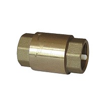 Клапаны обратные пружинные DN 15-100 PN 10 латунные муфтовые пластиковый шток SGL купить в Санкт-Петербурге | "Проконсим"