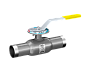 Кран стальной шаровой цельносварной LD Regula, DN 25 PN 40, 230мм, стандартнопроходной, приварной с ручкой купить в Санкт-Петербурге | "Проконсим"