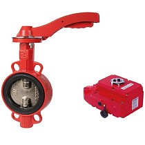 Затворы чугунные дисковые DN 50-300 PN 16 с электроприводом 220В диск из нержавеющей стали РАШВОРК купить в Санкт-Петербурге | "Проконсим"