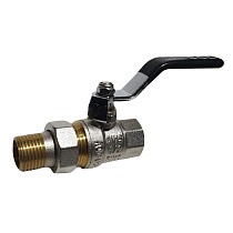 Краны латунные шаровые 11Б27п DN 15-50 PN 25-40 комбинированные рычаг американка SGL купить в Санкт-Петербурге | "Проконсим"
