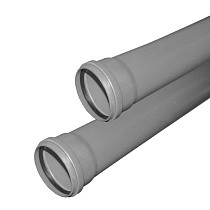 Трубы полипропиленовые DN 50-110 для внутренней канализации серые VALFEX Optima купить в Санкт-Петербурге | "Проконсим"
