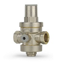 Регулятор давления DN 15-50 PN 25 никелированный поршневые под манометр VARMEGA купить в Санкт-Петербурге | "Проконсим"