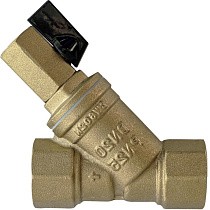 Фильтры сетчатые латунные DN 15-50 PN 25 муфтовые со спускным краном до 130гр. РИДАН FVR-DR купить в Санкт-Петербурге | "Проконсим"