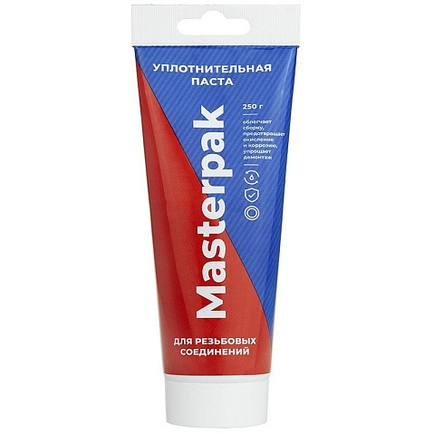 Паста уплотнительная для воды, пара банка 250гр Masterpak купить в Санкт-Петербурге | "Проконсим"