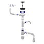 Сифон для мойки Unicorn В436V, 40х50 гибкий отвод, 3 1/2'' х40 с отводом для стиральной машины, круглый перелив купить в Санкт-Петербурге | "Проконсим"