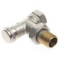 Клапан радиаторный настроечный DN 20 PN 10 угловой никелированный под шестигранник РИДАН 003L0125R купить в Санкт-Петербурге | "Проконсим"