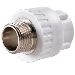  Муфта ПП 16-1/2'' PN 25 белая РВК 20416 (930659070) со склада Проконсим в Санкт-Петербурге