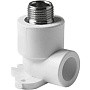 Угольник установочный ПП 20-1/2'' PN 25 с наружной резьбой белый Pro Aqua PA28108P купить в Санкт-Петербурге | "Проконсим"