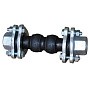 Компенсатор EPDM DN 15 PN 16 (10/15) муфтовый 1/2'' L= 120мм GALA