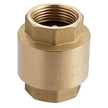 Клапаны обратные пружинные DN 15-50 PN 10-12 латунные муфтовые с пластиковым штоком MVI CV.215 купить в Санкт-Петербурге | "Проконсим"