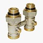 Узел нижнего подключения Vekotrim DN 15 PN 10 прямой двухтрубный 15-3/4'' с ниппелем, штуцер купить в Санкт-Петербурге | "Проконсим"