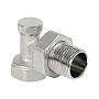 Клапан для радиаторов VALFEX VF.019.N.04, PN-10, угловой, настроечный G-1/2" ВР-НР купить в Санкт-Петербурге | "Проконсим"