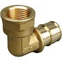 Угольник латунный для PEX труб 16-1/2'' PN 10 OP под надвижную гильзу с внутренней резьбой ONE PLUS купить в Санкт-Петербурге | "Проконсим"