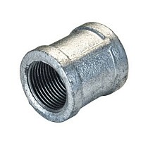 Муфта чугунная DN 15-50 PN 16 оцинкованная Fittex Plus купить в Санкт-Петербурге | "Проконсим"