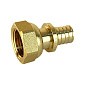 Муфта латунная для PEX труб 16-1/2'' PN 16 S-2,2мм переходная  с накидной гайкой Valfex VF.422.AF купить в Санкт-Петербурге | "Проконсим"