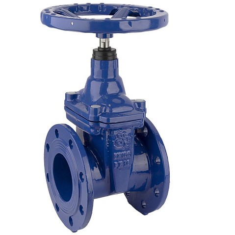 Задвижка чугунная DN 600 PN 16 с обрезиненным клином EPDM до 90гр. Рашворк 101-600-16 купить в Санкт-Петербурге | "Проконсим" (920150018)