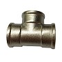 Тройники латунные никелированные DN 15-50 PN 40 муфта-муфта-муфта купить в Санкт-Петербурге | "Проконсим"