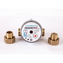 Счетчики горячей воды СВ DN 15-20 PN 16 до 90гр. муфтовые с обратным клапаном ЭКО НОМ купить в Санкт-Петербурге | "Проконсим"
