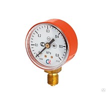 Манометр Росма ТМ-210Р.00 пропановый, 50мм, 0-0.6МПа, резьба M12x1,5, радиальный, класс точности 2. купить в Санкт-Петербурге | "Проконсим"